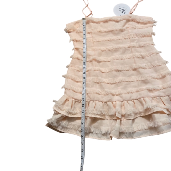 Chic Pink Ruffled Mini Dress - Picture 4 of 6